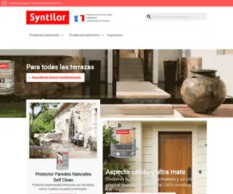 SYntilor.es(Pinturas decorativas y tratamientos para la madera) Screenshot