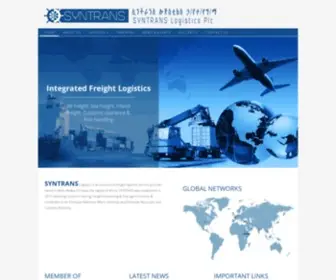 SYNtranslogistics.com(SYNTRANS Logistics Plc) Screenshot