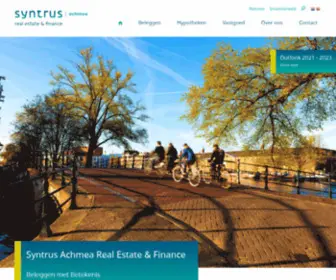 SYNtrus.nl(Syntrus investment manager) Screenshot
