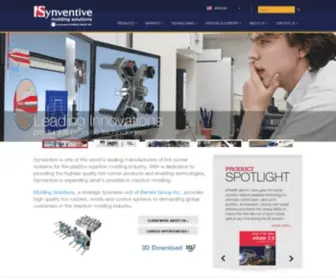 SYnventive.com(Synventive Molding Solutions) Screenshot