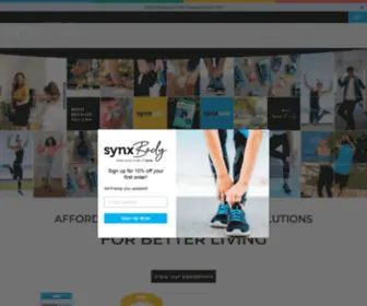 SYNxbody.com.au(Foot Care Products To Keep Your Body In Synx) Screenshot