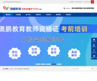 Syopen.com.cn(沈阳奥鹏教育) Screenshot