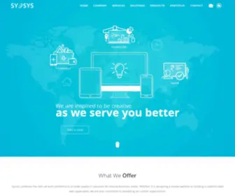 Syosys.in(Web design and software Development in kannur Kerala) Screenshot