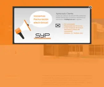 SYP-Sas.com(Inicio) Screenshot