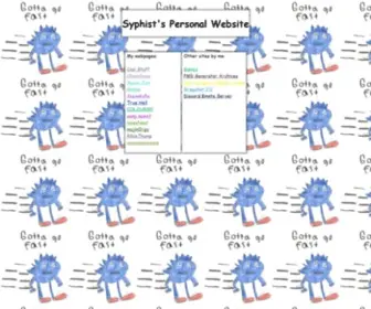 SYphist.com(Syphist's Website) Screenshot