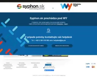 SYphon.sk(Webglobe) Screenshot