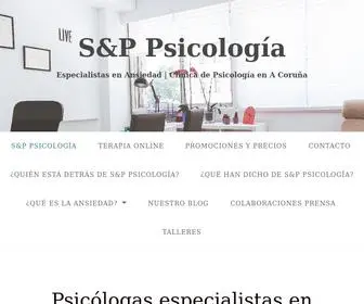 SYPpsicologia.com(Psicólogas especialistas en Ansiedad en A Coruña) Screenshot