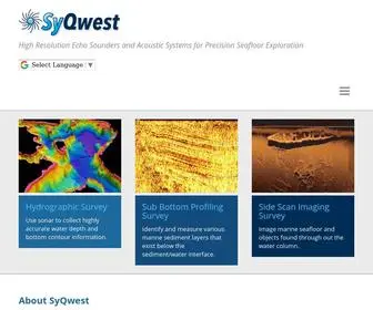 SYqwestinc.com(SyQwest Inc) Screenshot