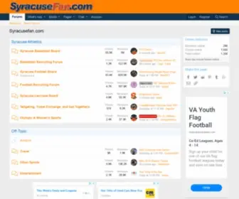 Syracusefan.com(Syracuse University Football) Screenshot