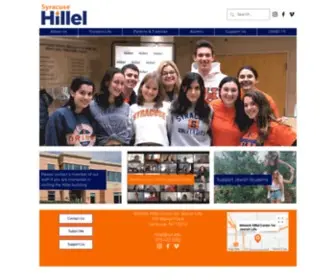 Syracusehillel.org(Syracuse Hillel) Screenshot