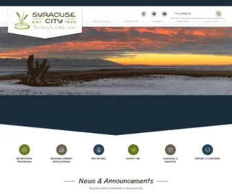 Syracuseut.com(Syracuse, UT) Screenshot