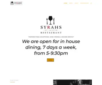 Syrahsofjasper.com(Jasper Dining) Screenshot