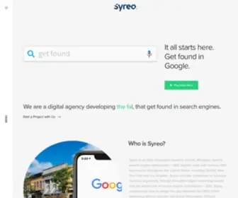 Syreo.com(Digital Marketing Science with SEO Experts) Screenshot