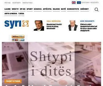 Syri.net(Lajmi i fundit) Screenshot