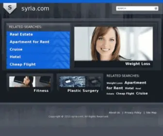 Syria.com(Real Estate) Screenshot