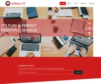 Syrian-IT.com(Integrated IT solutions) Screenshot