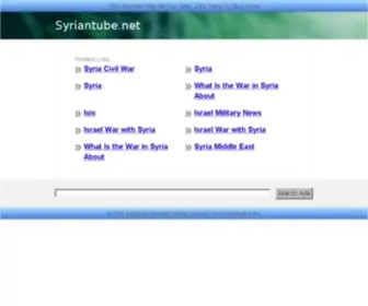 Syriantube.net(Cnn) Screenshot