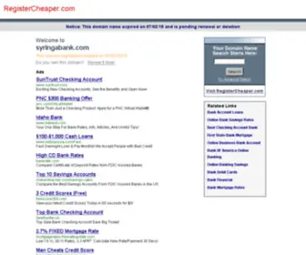 Syringabank.com(Syringa Bank) Screenshot