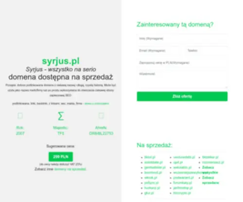 SYrjus.pl(Blog o tym jak robić zdjęcia) Screenshot