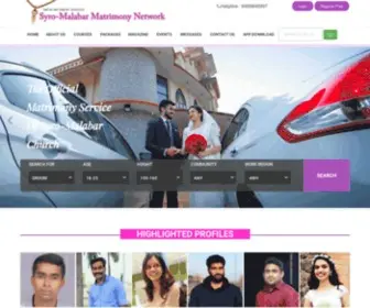 Syromalabarmatrimony.org(Syro-Malabar Matrimony) Screenshot