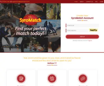 Syromatch.com(SyroMatch) Screenshot