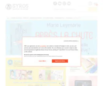 Syros.fr(Éditions Syros) Screenshot