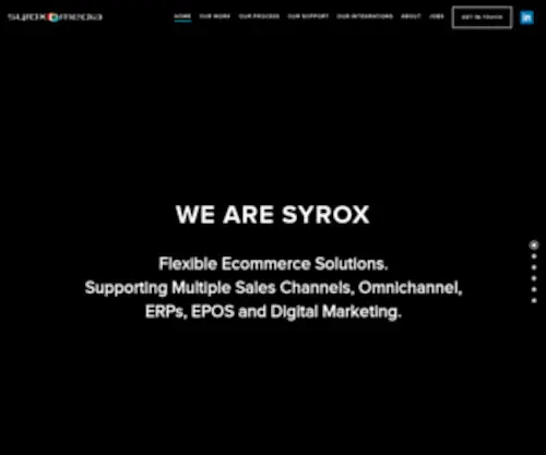 Syroxecommerce.com(Syrox) Screenshot