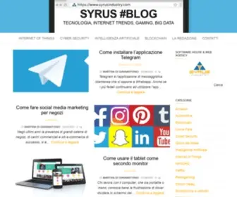 Syrus.blog(TECNOLOGIA, INTERNET TRENDS, GAMING, BIG DATA) Screenshot
