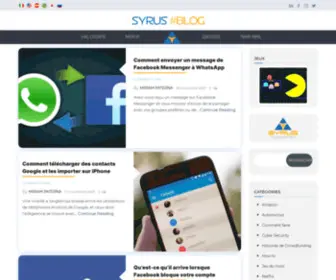 Syrus.dev(TECHNOLOGIE, TENDANCES INTERNET, GAMING, BIG DATA) Screenshot