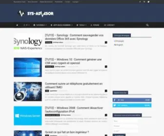 SYS-Advisor.com(SYS Advisor) Screenshot