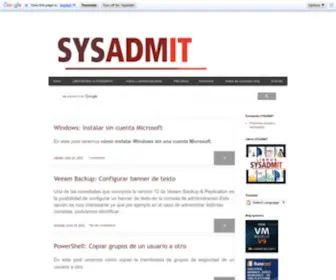 Sysadmit.com(Sysadmit) Screenshot
