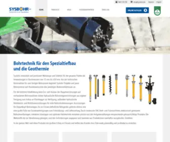 SYsbohr.com(Sysbohr GmbH) Screenshot
