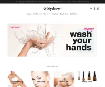 SYsbowbeauty.com(Skin Care) Screenshot
