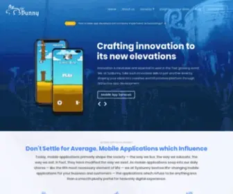 SYsbunny.com(Mobile App Development Company USA) Screenshot