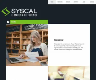 SYscal.com(Home) Screenshot