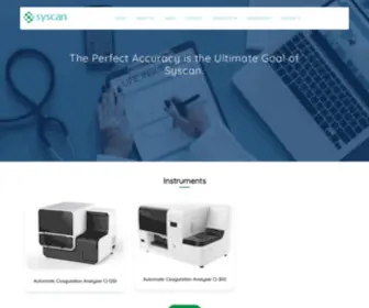 SYscanbio.com(希肯医疗) Screenshot