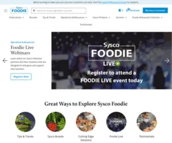 SYscofoodie.com(Recipes & Restaurant Food Trends) Screenshot