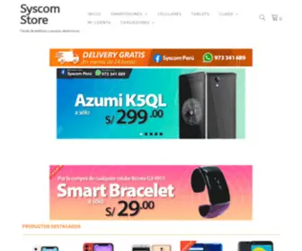 SYscom.com.pe(Syscom Store) Screenshot