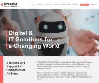 SYscomGS.com(SYSCOM GLOBAL SOLUTIONS INC) Screenshot