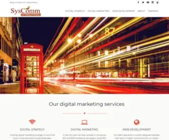 SYscomminternational.com(Best Healthcare Marketing Agency) Screenshot