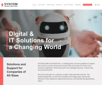 SYscomusa.com(SYSCOM GLOBAL SOLUTIONS INC) Screenshot