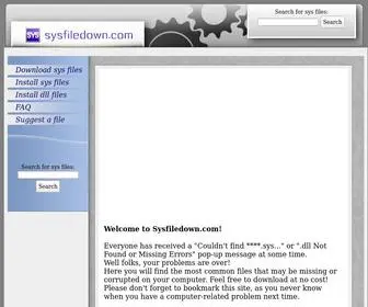 SYsfiledown.com(Have you ever received a pop) Screenshot