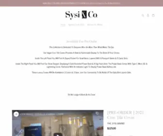 Sysiandco.com(The Sysi Brand) Screenshot