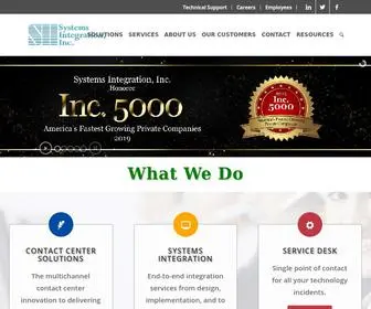 Sysintegration.com(Systems Integration) Screenshot
