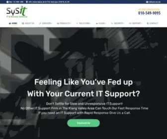 Sysit.com.my(SYS IT (M) Sdn Bhd) Screenshot