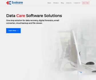 SYskare.com(SysKare Official Website) Screenshot