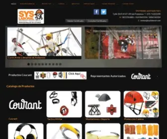 SYslaboral.com(Bucaramanga-Distribuidores Courant Colombia-Cuerda Will Courant) Screenshot