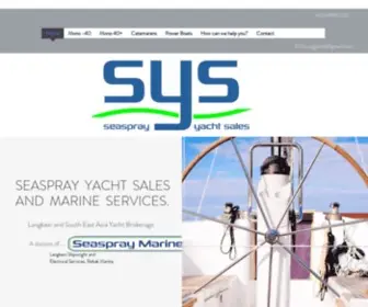 SYslangkawi.com(Yacht Sales Malaysia) Screenshot