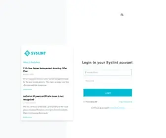 SYslintportal.com(Portal Home) Screenshot
