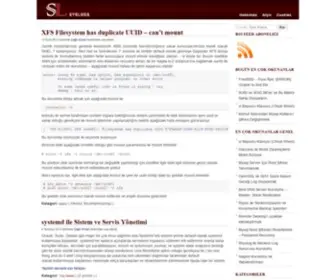 SYslogs.org(Linux/Unix, Açık Kaynak Kod Uygulamalar Sistem/Network ve Güvenlik dökümanları) Screenshot